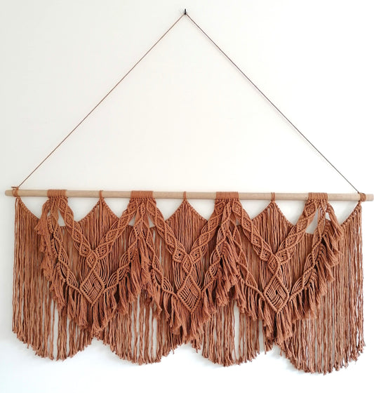 Macramé Sandy bruin